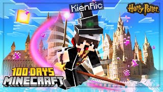 KienRic Tóm Tắt 100 Ngày Trở Thành Phù Thủy Tối Thượng Trong Minecraft Harry Potter