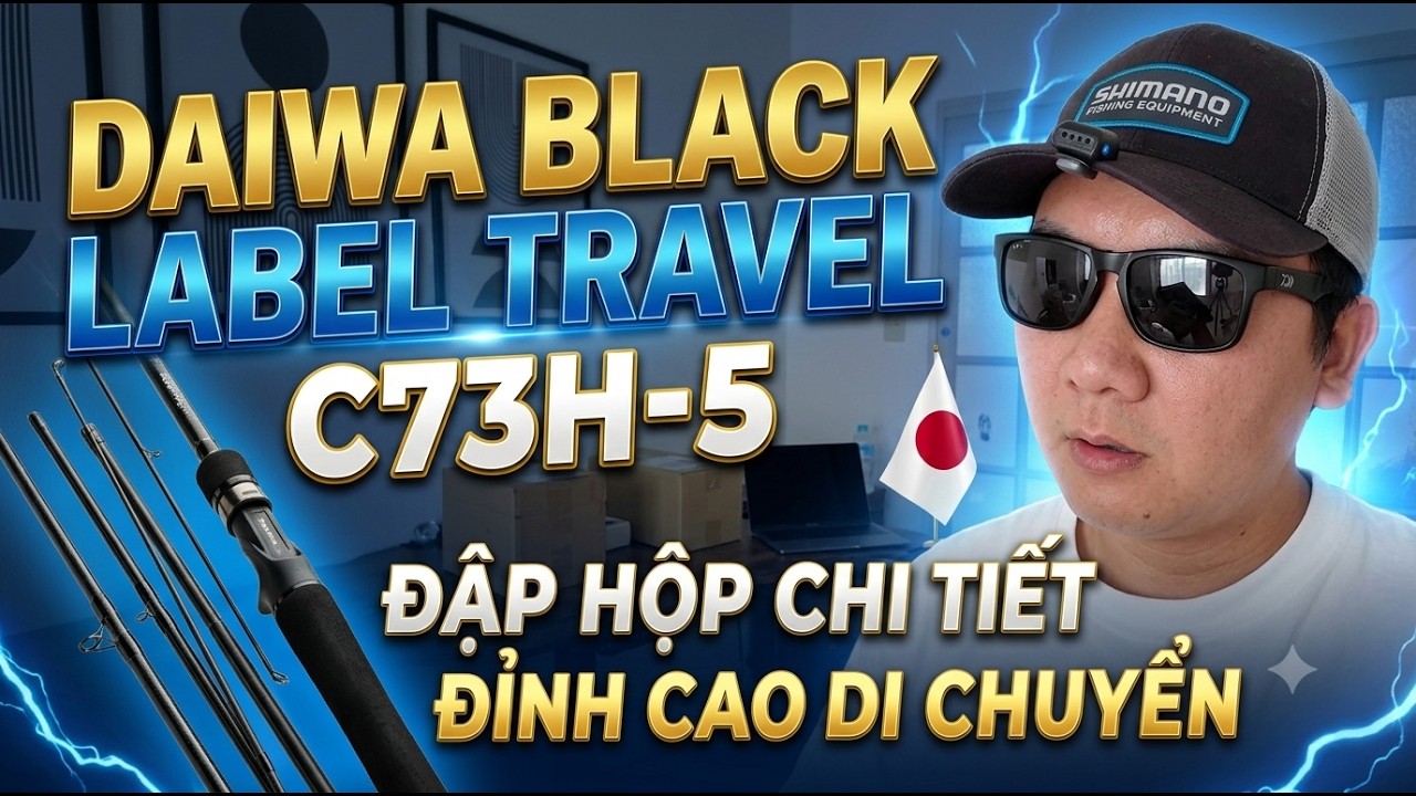 DAiIWA BLACK LABEL 5 KHÚC 2022 JDM