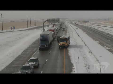 10-29-19 Watkins, CO - Breaking: I70 Shut Down Due To Numerous Accidents