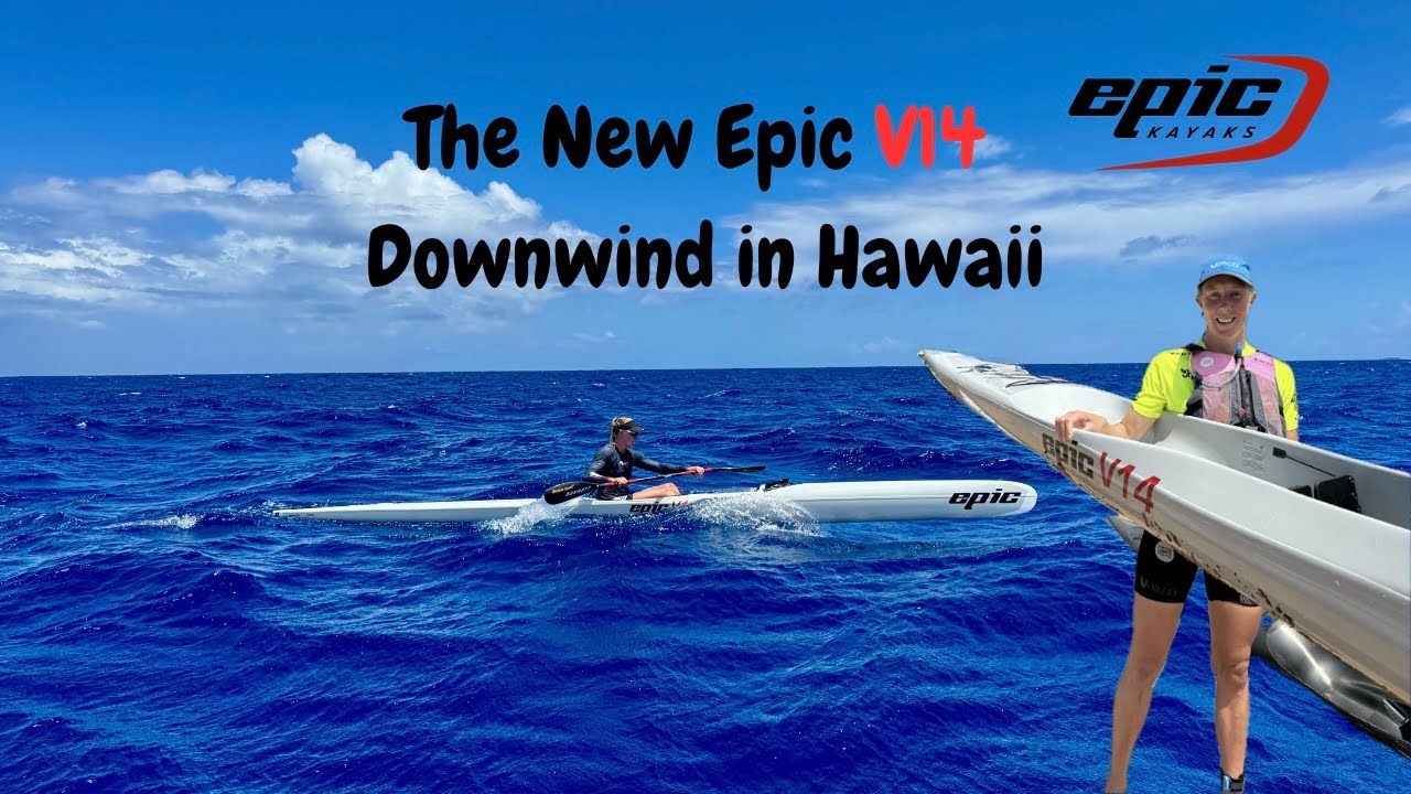 Paddling the new Epic V14 Surfski in Hawaii