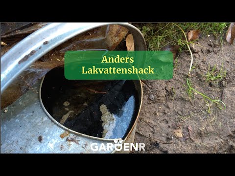Anders Lakvattenshack - Trädgårdshacks med GardenR