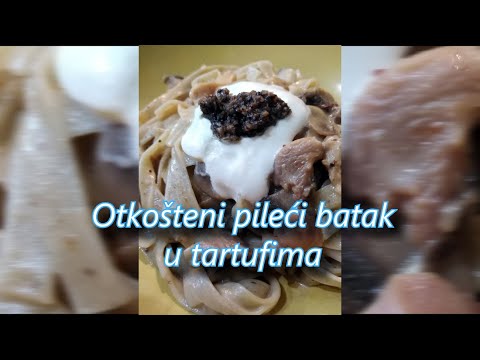 #tartufi #truffle Najukusnije tagliatelle s crnim tarufom u umaku od piletine i bijelog tartufa!