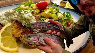 Fishing NJ’s Spring Trout Stocking | Cooking NEXT-LEVEL Trout Cakes