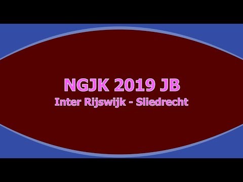 NGJK 2019 JB Inter Rijswijk - Sliedrecht
