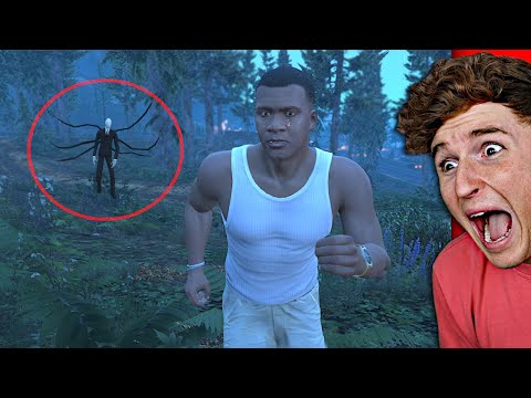 I Found SLENDERMAN In The WOODS.. (GTA 5 Mods)