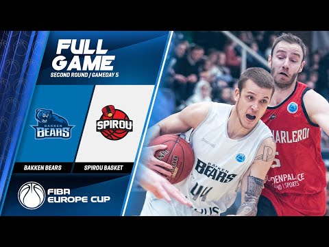 Bakken Bears v Spirou Basket - Full Game - FIBA Europe Cup 2019-20