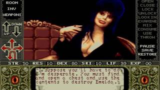 Elvira: Mistress of the Dark - MS DOS