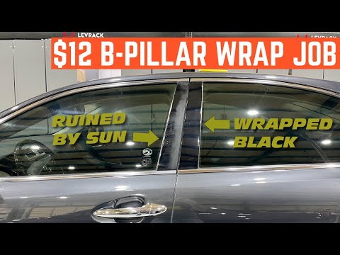 EASY $12 Fix For FADED B-Pillars You Can Do At HOME