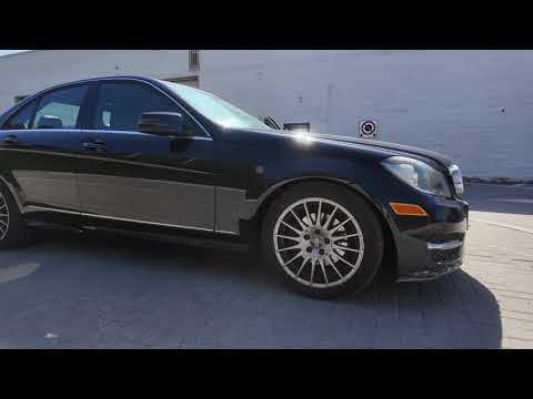 2012 Mercedes-Benz C-Class C 250 4MATIC Sedan in Black for sale at Ken Shaw Toyota in Toronto, ON