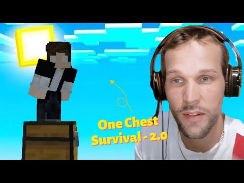 SOBREVIVI 100 DIAS em APENAS UM BLOCO de baú (Chest) no MINECRAFT 1.21 - O FILME