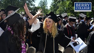 Berry College Commencement 2018