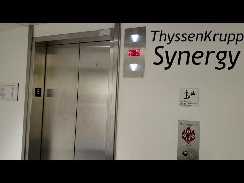 ThyssenKrupp Synergy MRL Traction Elevators @ Engineering Center, Oakland University
