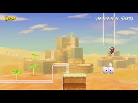 Thwomp Desert by PurpleDrao ~ World Record! - Super Mario Maker 2 - No Commentary 1ca