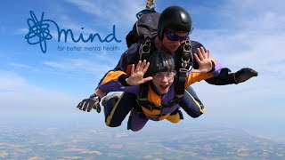 Sarah Skydiving for Mind Charity