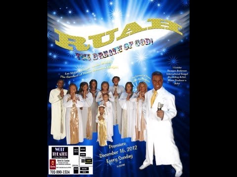 ''THE BEST GOSPEL SHOW IN VEGAS ''march 10 ,THE RUAH ANOINTED COMMERCIAL 1