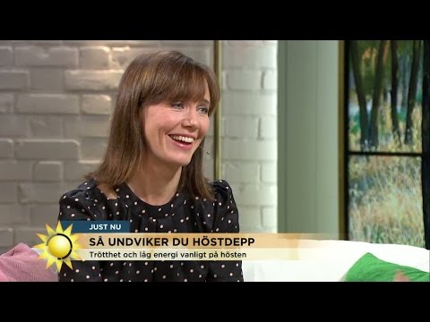 Så undviker du höstdepp - Nyhetsmorgon (TV4)