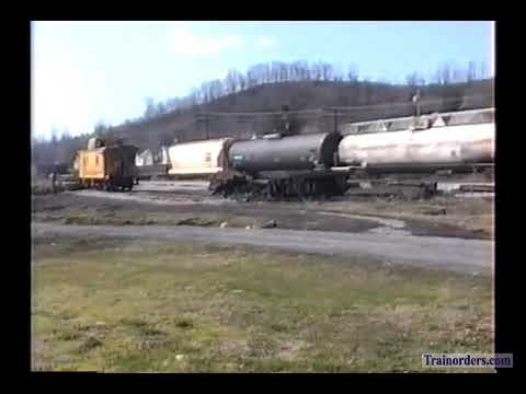 Classic Railroad Series 969 - Hyndman, PA action 1991 Part 15 of 17
