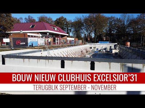 Bouw nieuw clubhuis Excelsior'31 | Terugblik september - november 2025