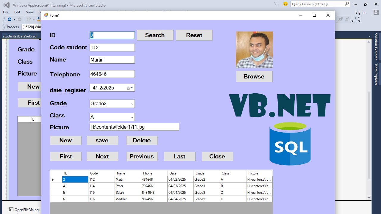 How to Connect SQL Server with VB.NET Step by Step (With Source Code)