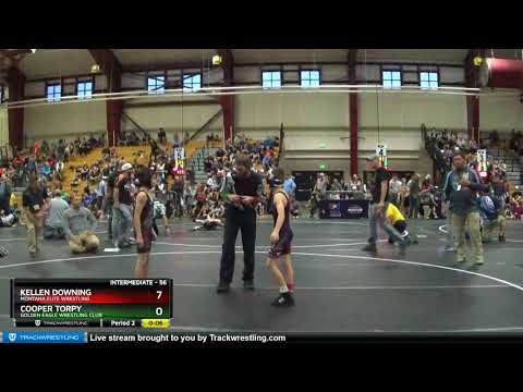 True Beginner Novice 67-69 Wyatt Boley Cheyenne Mountain WC Vs Renner Brody Pueblo West Wrestling