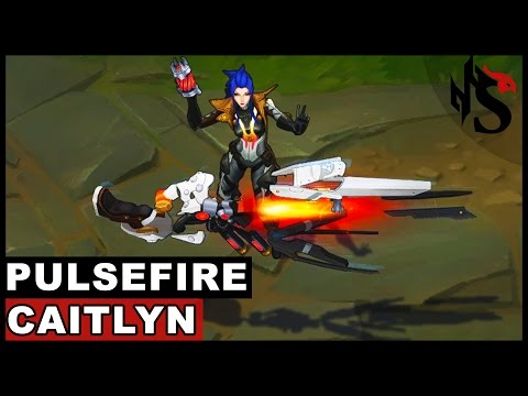 Pulsefire Caitlyn Legendary Skin Spotlight (League of Legends)