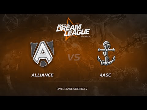 Alliance vs 4ASC, DreamLeague Season 2, Day 2, Game 2, Match 1
