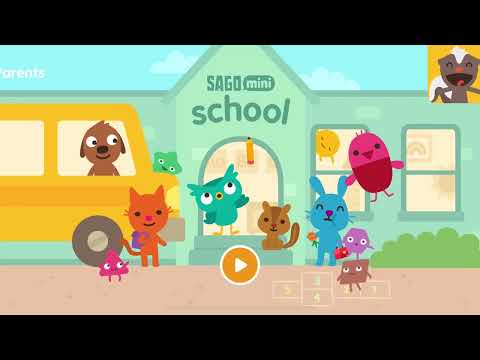 NEW! Sago Mini School FULL | Kitchen, Rainbows | Kids Game Preschool