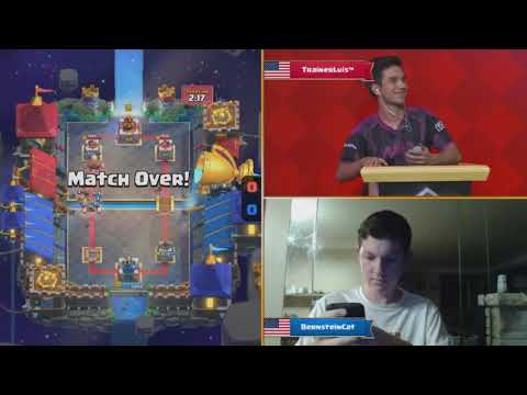 Trainer Luis™ vs BernsteinCat - 2017 Clash Royale Crown Championship NA [Week One]
