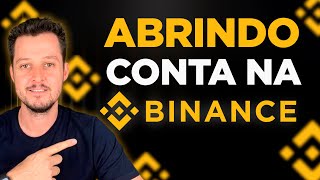 Como abrir conta na Binance | tutorial completo | jogador iniciante