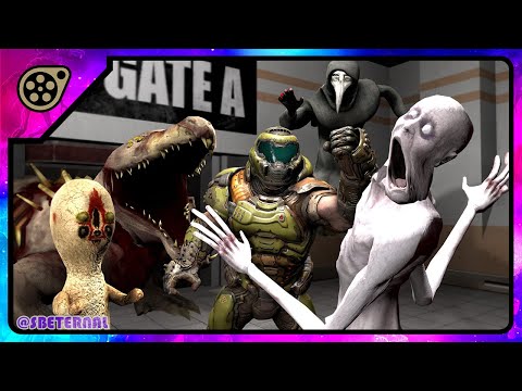 Doom Slayer vs SCP Foundation [part 1-3]