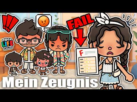 👒 DER FAMILIENURLAUB ☀️ + DER LETZTE SCHULTAG 📚 Part 1 🏖️ DEUTSCHE TOCA BOCA STORY #Tocatoast