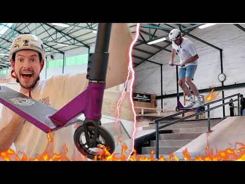 THE STUNT SCOOTER IS UNBEATABLE! My new sponsor!