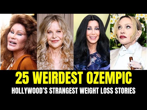 25 Weird OZEMPIC Transformations That Shocked Hollywood