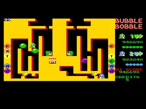 Bubble Bobble how to: level 99 Amiga 500, 2 Players