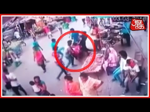 CCTV: Youth Beaten To Death In Broad Daylight In Chandigarh Market