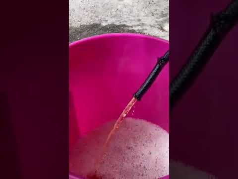 Draining a boat gas tank the easy way!
