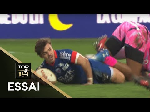 TOP 14 - Essai Lilian SASERAS (FCG) - Paris - Grenoble - J13 - Saison 2018/2019