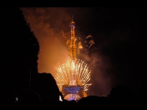 Feu d'Artifice 14 Juillet 2014 Paris - Tour Eiffel - Bouquet Final