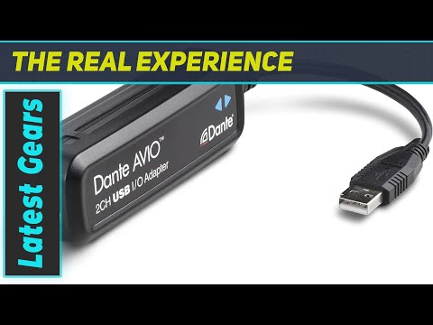 Dante AVIO 2x2 USB Adapter: Unlocking Seamless Audio Integration