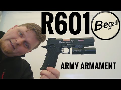 Army Armament R601 Combat Master 1911 GBB Review