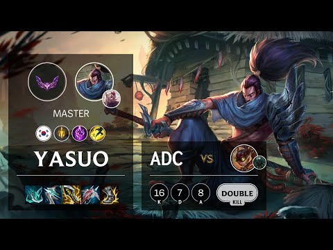 Yasuo ADC vs Ziggs - KR Master Patch 12.2