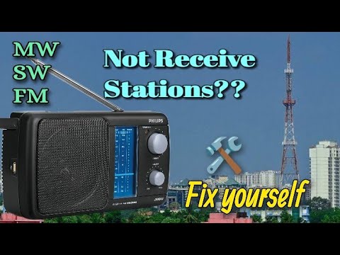MW/SW/FM Radio Not receive stations_Simple Solution/ रेडियो को स्टेशन नहीं मिलते_सरल समाधान