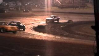 preview picture of video 'Nevada Speedway - 6-22-2013 - Pure Stock Heat Race'