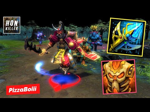 HoN Rally STAFF OF THE MASTER with DAEMONIC BREASTPLATE