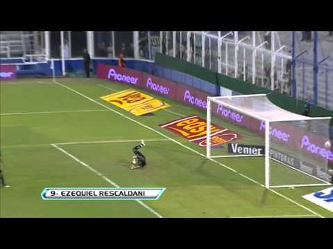 Gol de Rescaldani. Vélez 3 - San Martín 0. Fecha 4. Torneo Final 2013. Fútbol Para Todos