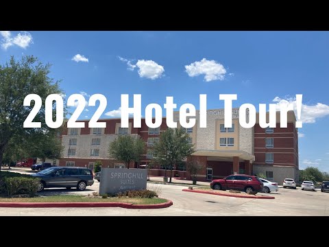 2022 Hotel Tour of the SpringHill Suites by Marriott on Sugar Creek in Sugar Land, Texas.