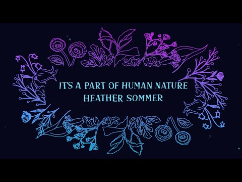 Heather Sommer - it's a part of human nature (Official Lyric Video)