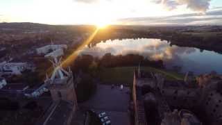 preview picture of video 'Linlithgow Loch and Palace October 2014'