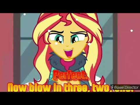 Sunset Shimmer breathes