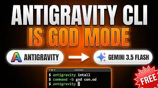 Google Antigravity CLI is GOD MODE (FREE Gemini 3.5 Flash)